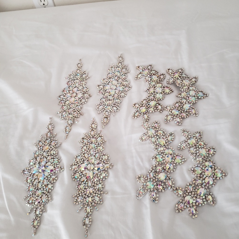 AB Crystal Rhinestone Appliques